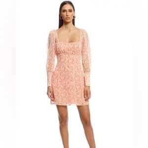 The East Order Floral Long Sleeve Dress | Size M | Cottagecore Coquette